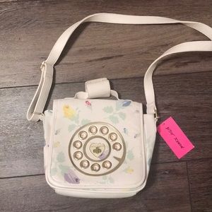 Betsey Johnson crossbody phone purse